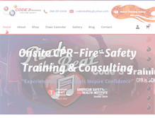 Tablet Screenshot of code3safety.com